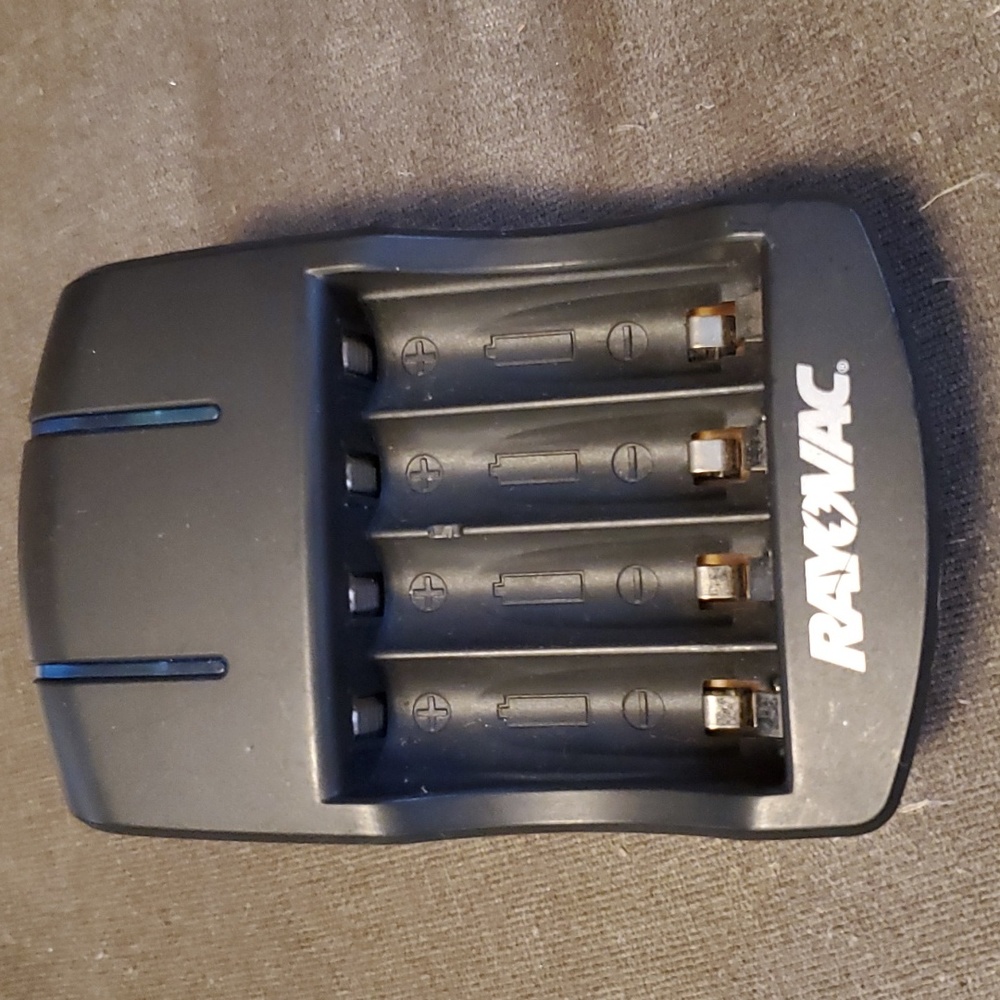 5/$20 Rayovac AA/AAA rechargable battery charger.